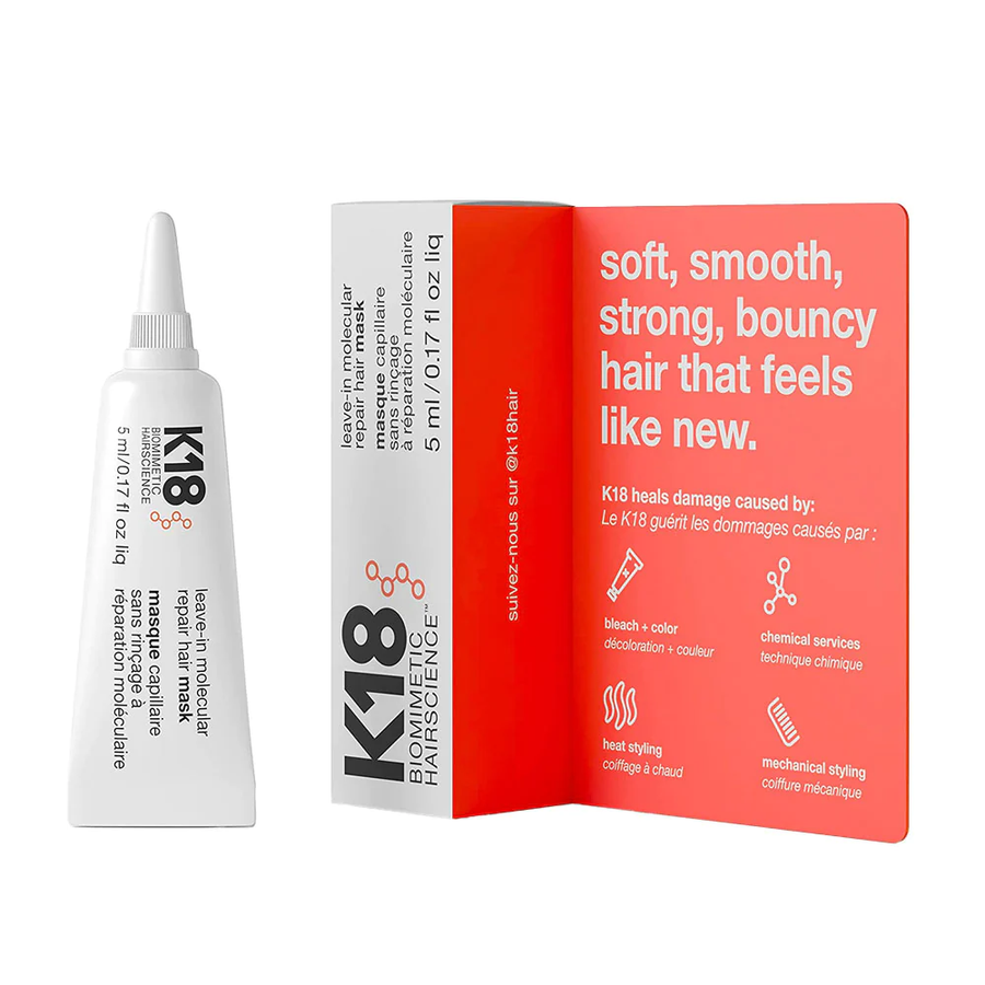 K18 Leave In Molecular Repair Hair Mask 15ml